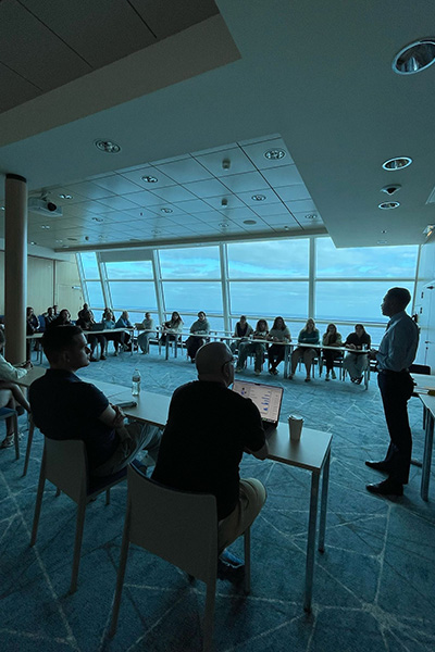 FIU Students Class at Sea