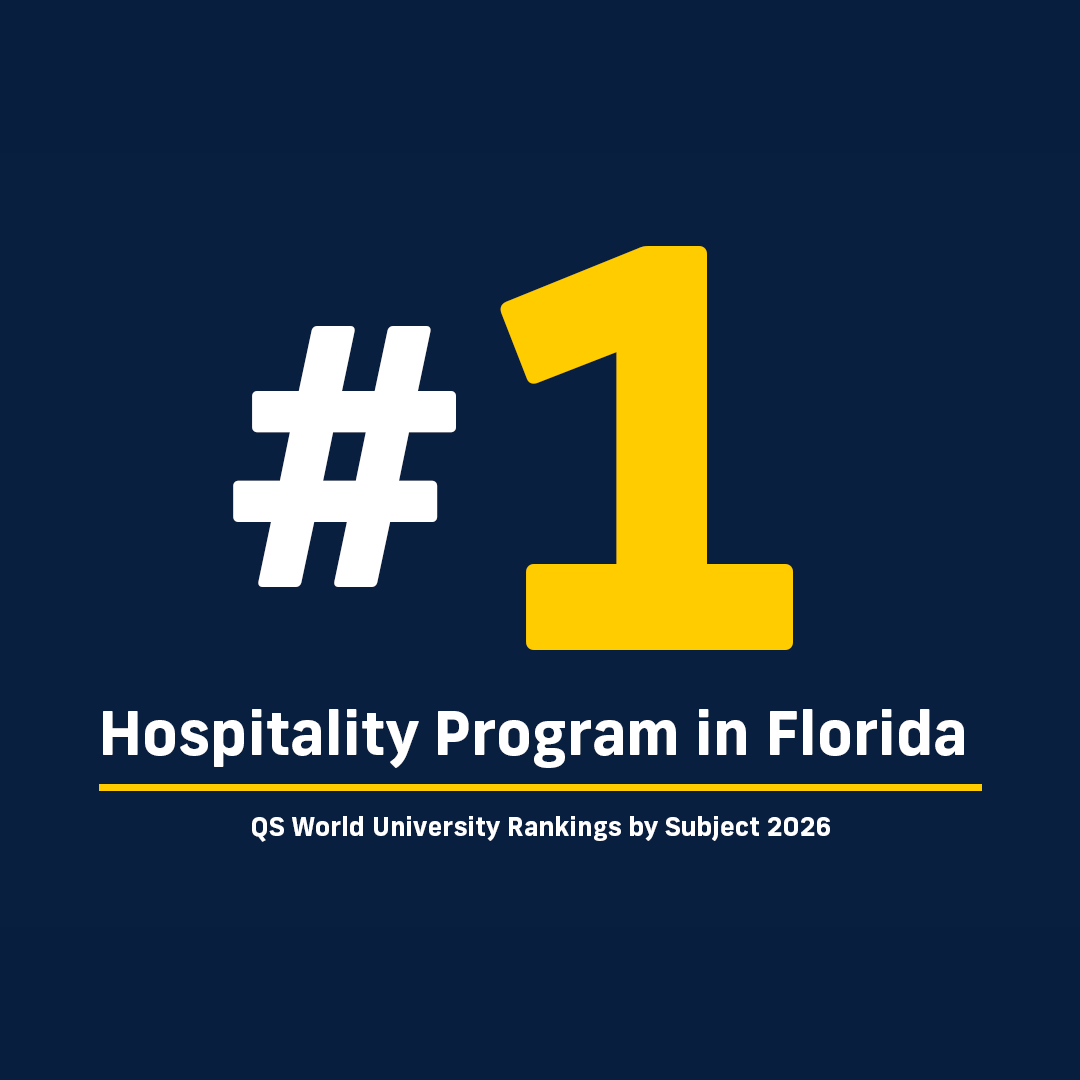 Chaplin is the #1 hospitality program in Florida