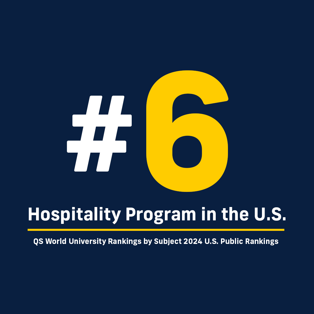 Chaplin is the #6 hospitality program in the U.S.